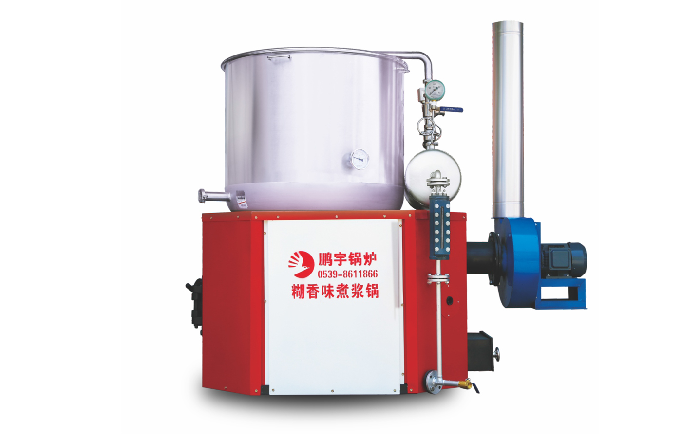 鵬宇燃?xì)夂阄吨鬂{鍋豆制品加工專用鍋爐 （煮漿鍋）